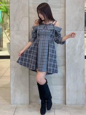 yunaさん（レディース・161cm）の秋コーディネート