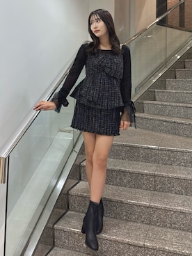 yunaさん（レディース・161cm）の秋コーディネート