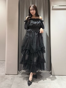 dazzlin/フリルペプラムシアートップス/セットアップ対応 フリルペプラムシアートップス｜ダズリン（dazzlin）アウトレット公式
