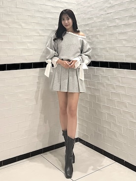 yunaさん（レディース・161cm）の春コーディネート