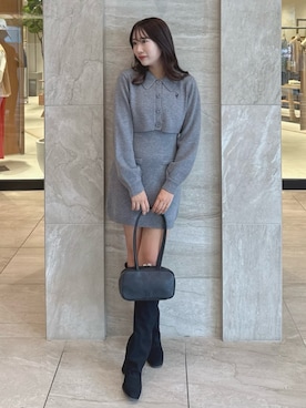 yunaさん（レディース・161cm）の秋コーディネート