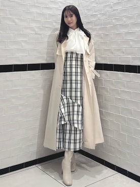 yunaさん(レディース・161cm)の春コーディネート