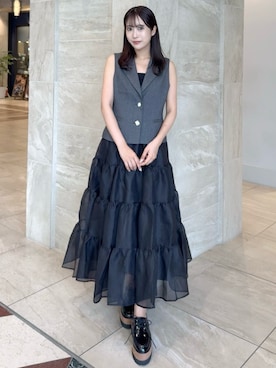 yunaさん（レディース・161cm）の夏コーディネート