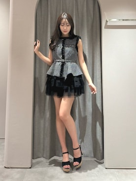 yunaさん(レディース・161cm)の夏コーディネート