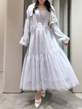 「dazzlin（ダズリン）のアイテム」を使った、yunaさん（レディース・161cm）の春コーディネート