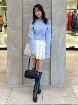 yunaさん（レディース・161cm）の冬コーディネート