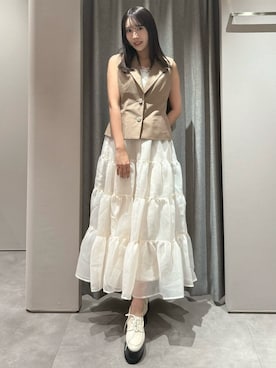 yunaさん（レディース・161cm）の夏コーディネート