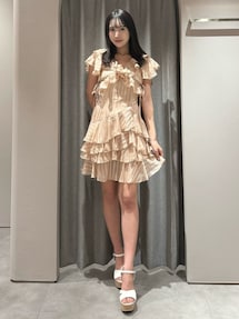 バリエフルイドミニワンピース｜ダズリン（dazzlin）公式通販｜RUNWAY