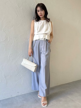 yunaさん（レディース・161cm）の夏コーディネート