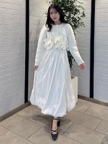 ヘムフリルニットジャケット｜ダズリン（dazzlin）公式通販｜RUNWAY