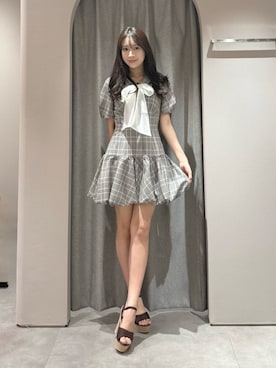 yunaさん(レディース・161cm)の夏コーディネート