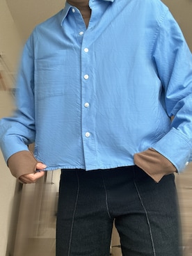 「KOBE LETTUCE（コウベレタス）のアイテム（パンツ）」を使った、tamagoさん（レディース・166cm）の春コーディネート