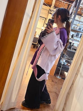 「SWAROVSKI（スワロフスキー）のアイテム」を使った、Nmsさん（レディース・157cm）の春コーディネート