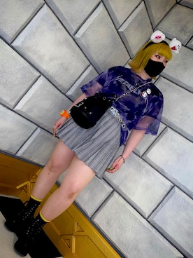 「USJコーデ」｜meimei0127さん（レディース・156cm）の夏コーディネート