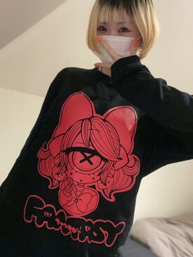 「PLAYERのアイテム（トップス、ブラック系）」を使った、PLAYERさん（メンズ）の春コーディネート