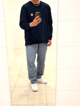 「SILVER BULLET（シルバーバレット）のアイテム（その他パンツ）」を使った、ricky931さん（メンズ・183cm）の春コーディネート