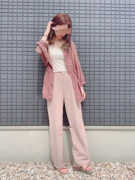 uichan❁⃘*.゚さん(レディース・162cm)の夏コーディネート