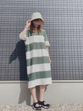 uichan❁⃘*.ﾟさん（レディース・162cm）の夏コーディネート