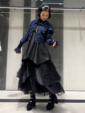 「HARE（ハレ）のアイテム（ジャケット/アウター）」を使った、sakurarapartyさん（レディース・160cm）の秋コーディネート