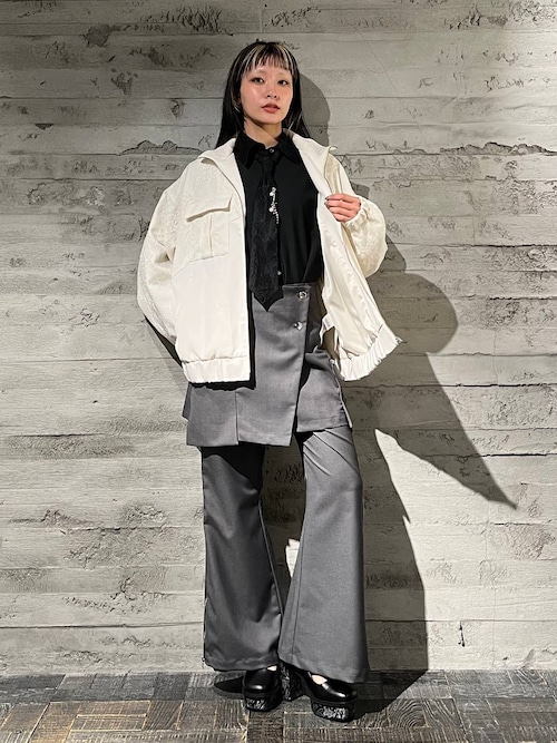 パーツツキネクタイシャツ(HARE)