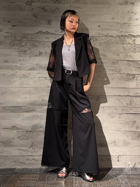 「HARE（ハレ）のアイテム（ジャケット/アウター）」を使った、sakurarapartyさん（レディース・160cm）の春コーディネート