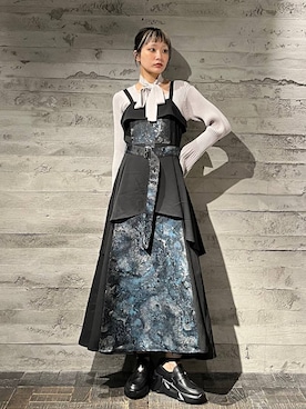 「HARE（ハレ）のアイテム（ワンピース/ドレス）」を使った、sakurarapartyさん（レディース・160cm）の春コーディネート