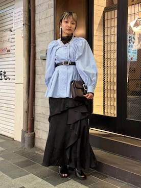 sakurarapartyさん（レディース・160cm）の春コーディネート