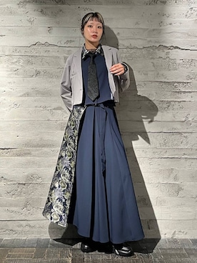 「HARE（ハレ）のアイテム（フォーマルスーツ/小物）」を使った、sakurarapartyさん（レディース・160cm）の冬コーディネート