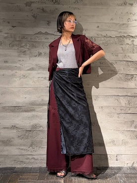 「HARE（ハレ）のアイテム」を使った、sakurarapartyさん（レディース・160cm）の春コーディネート