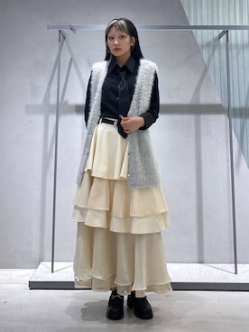 「アイテム（ローファー）」を使った、sakurarapartyさん（レディース・160cm）の夏コーディネート