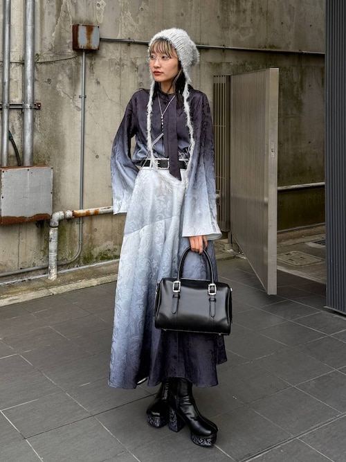 グラデーションジャガードフレアスカート(HARE)（スカート）｜HARE