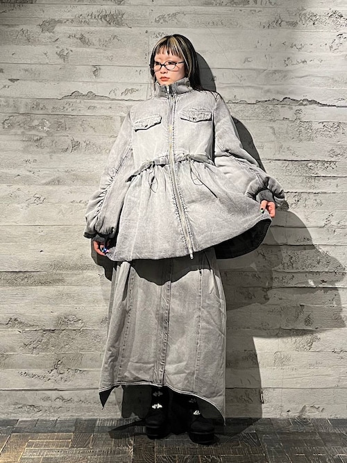 HARE（ハレ） ブルゾン アウター MA-1ライクペプラムブルゾン(HARE