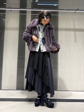 「HARE（ハレ）のアイテム（ジャケット/アウター）」を使った、sakurarapartyさん（レディース・160cm）の秋コーディネート