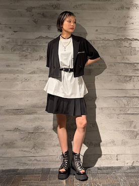 「HARE（ハレ）のアイテム（ジャケット/アウター）」を使った、sakurarapartyさん（レディース・160cm）の春コーディネート