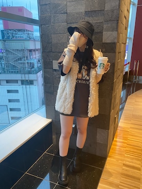 mizuki♡さん（レディース・157cm）の夏コーディネート