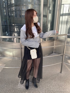 「#今日のコーデ」｜「アイテム（ブルゾン）」を使った、mizuki♡さん（レディース・157cm）の冬コーディネート