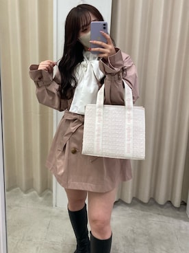 「春服デビュー宣言」｜mizuki♡さん（レディース・157cm）の春コーディネート