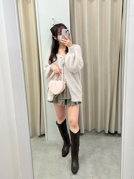 「one after another NICE CLAUP（ワンアフターアナザーナイスクラップ）のアイテム」を使った、mizuki♡さん（レディース・157cm）の秋コーディネート