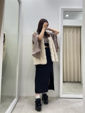「ファーベスト」｜mizuki♡さん（レディース・157cm）の夏コーディネート