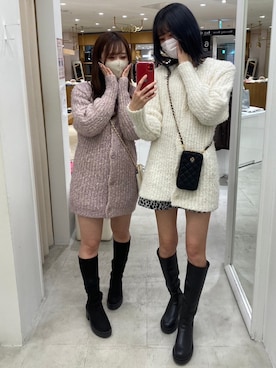 「ロングカーディガン」｜mizuki♡さん（レディース・157cm・20代）の秋コーディネート