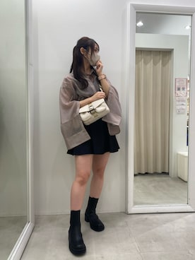 「スリット」｜mizuki♡さん（レディース・157cm）の夏コーディネート