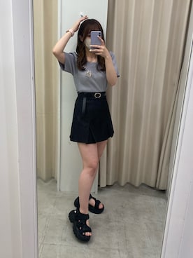 「スポサン」｜mizuki♡さん（レディース・157cm）の春コーディネート
