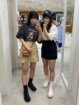 「真夏のアクティブスタイル」｜mizuki♡さん（レディース・157cm）の夏コーディネート