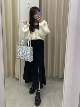 「ほめられ本命コーデ」｜mizuki♡さん（レディース・157cm）の冬コーディネート