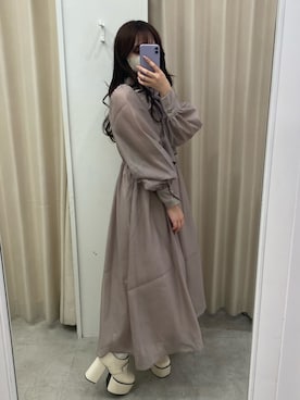 「ボウタイ」｜mizuki♡さん（レディース・157cm）の春コーディネート