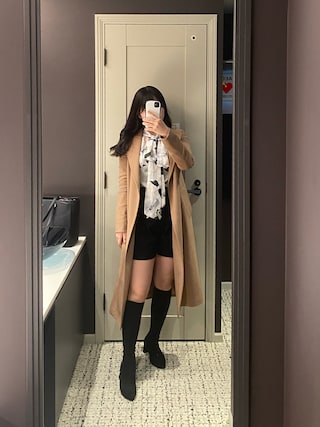 TOMORROWLAND （トゥモローランド）の「カシミヤ ベルト付きラップ