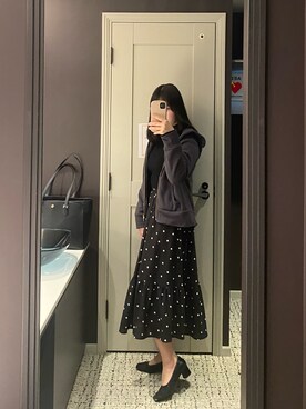 「31 Sons de mode（トランテアン　ソン　ドゥ　モード）のアイテム（ワンピース/ドレス）」を使った、kinokoさん（レディース・158cm）の春コーディネート