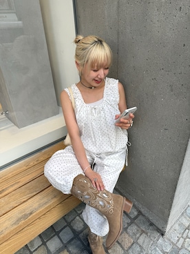 yuuka   shinodaさん（レディース・153cm）の春コーディネート