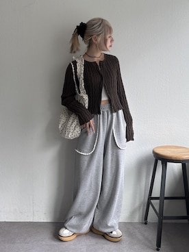 yuuka shinodaさん(レディース・153cm)の冬コーディネート