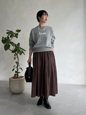 M a k oさん(レディース・155cm)の秋コーディネート